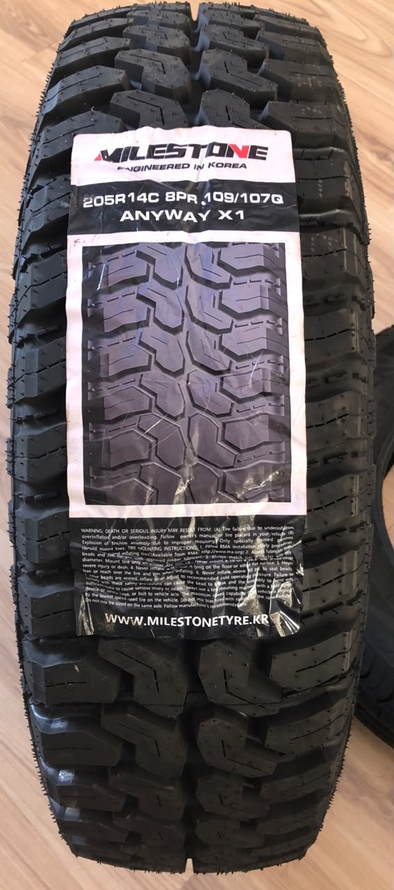 MILESTON MT 205R14 LONAS 8